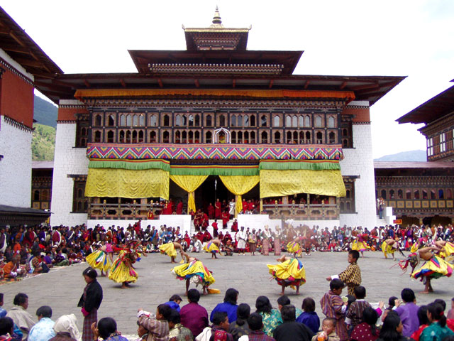 Thimphu festival photo