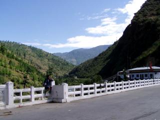 Thimphu to Paro Road 