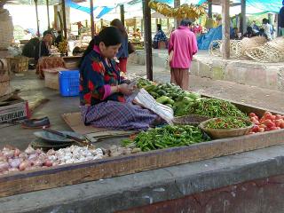 Weekend Market of Thimphu 