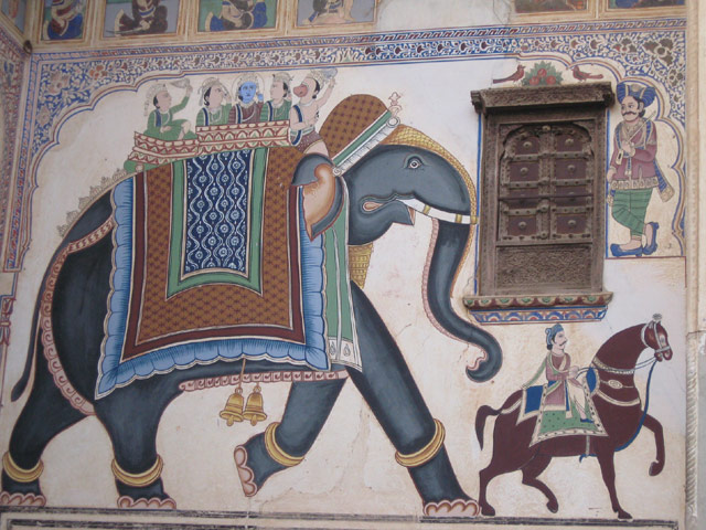 Painted Haveli -Mandawa 