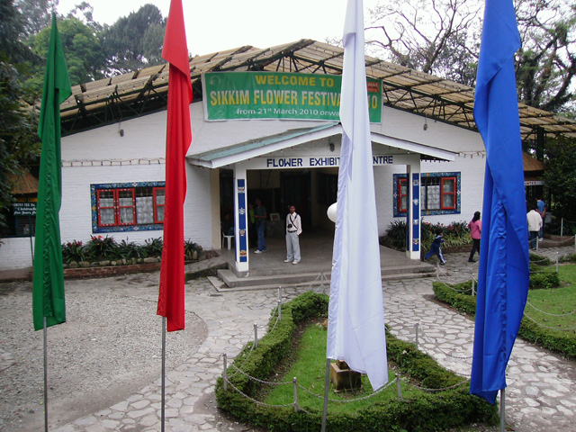 Flower exibition centre