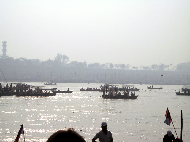 Boating in Ganges river