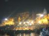 Aarti Ceremony at Ganges river 