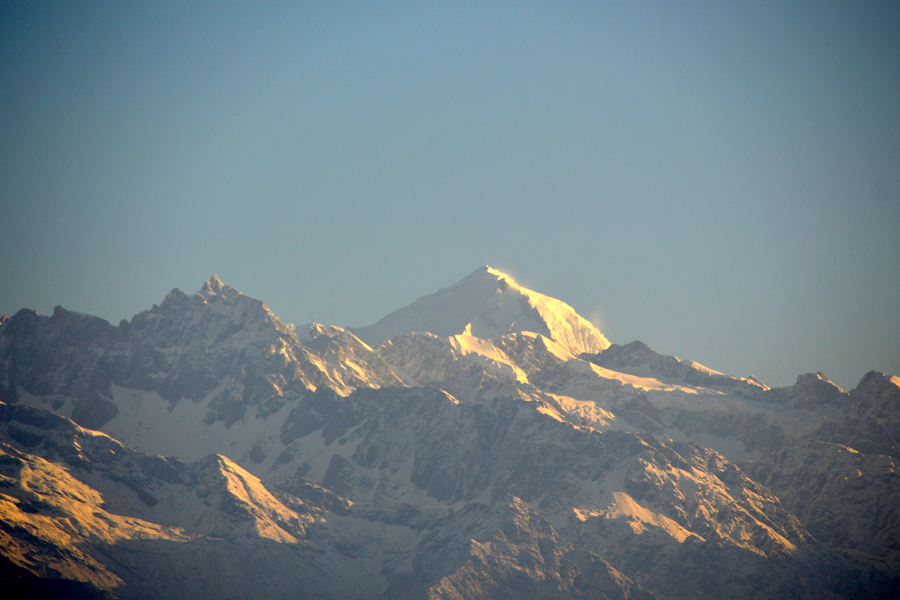 View of Mountain Range from Nagarkot