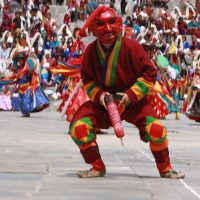 Achara in Thimphu festival Windhorse Tours