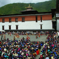 Festival crowd Windhorse Tours