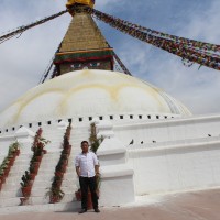 Our Director at Boudanath Windhorse Tours