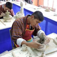 School of art craft Thimphu Windhorse Tours