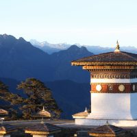 View from Dochula Pass Windhorse Tours