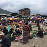 Weekend market Paro Windhorse Tours