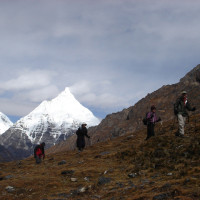 before tshopu lake Windhorse Tours