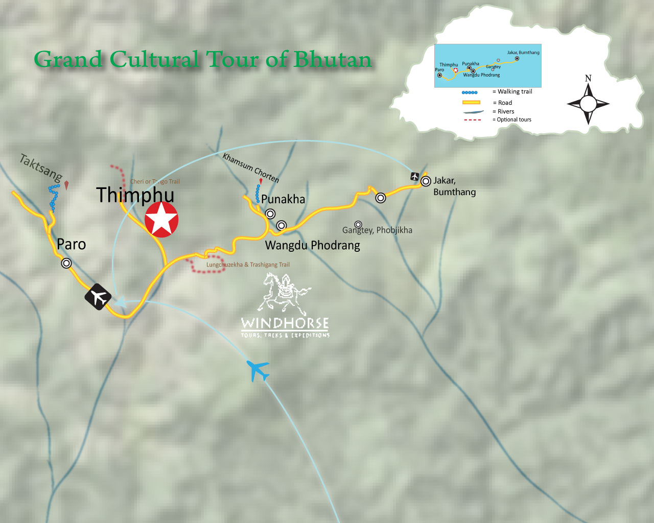 Highlights of Bhutan Tour