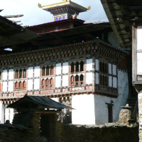 korphu village temple Windhorse Tours