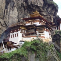Introduction of India, Bhutan & Nepal 48 Windhorse Tours paro taktsang kinga Windhorse Tours