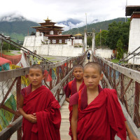 punaka monks Windhorse Tours