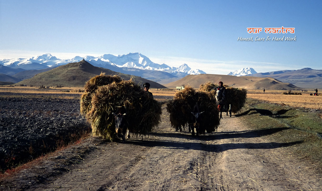 Tibet to Kathmandu via Everest Base Camp