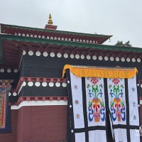 Tangbuche Monasry in Tangbuche village, considered to be one of the biggest Monastery in the Everest region