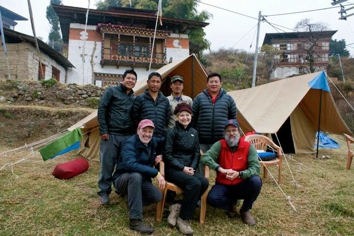 Bhutan Trek Fitness Level 1 Windhorse Tours Nabji Korphu Trek (Guests with trekking crew member) January 2015