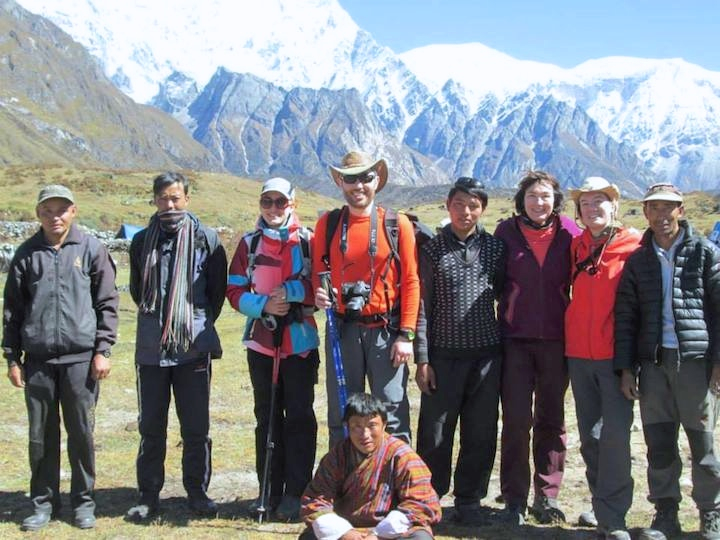 Trekking in Bhutan 4 Windhorse Tours Trekking crew (Snowman Trek) Oct 2014. Courtesy Kirill & Olga
