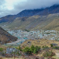 A beautiful village Khumjung