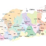 Bhutan Map 8 Windhorse Tours large coloredmap Windhorse Tours
