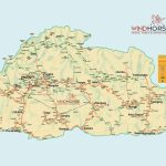Bhutan Map 5 Windhorse Tours large touristmap Windhorse Tours