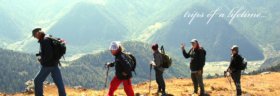 Best time for trekking in Bhutan