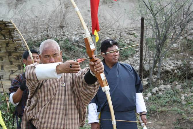 National Symbols of Bhutan 6 Windhorse Tours Archery Match Windhorse Tours