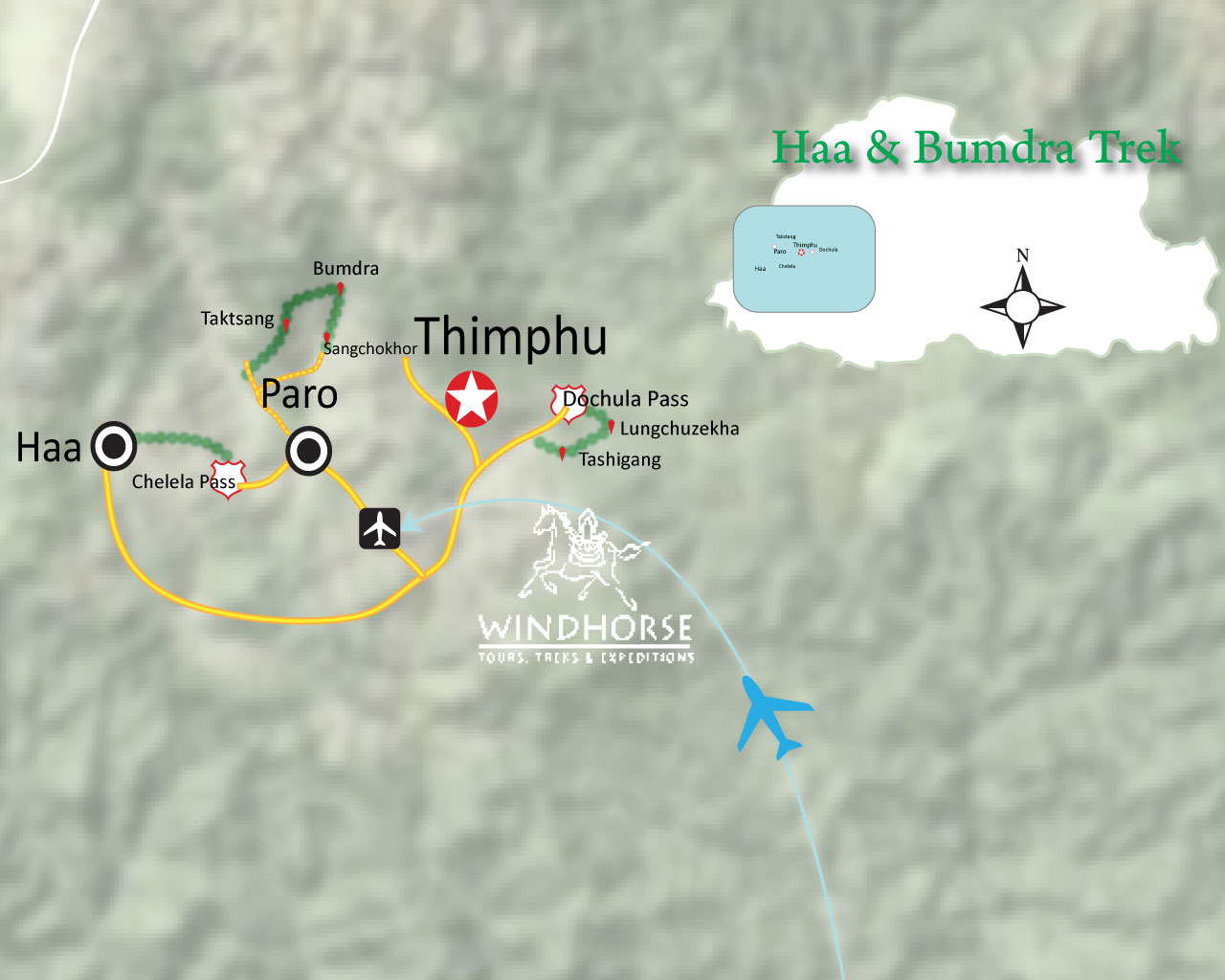 Trans Bhutan Trail Haa to Paro & Bumdra