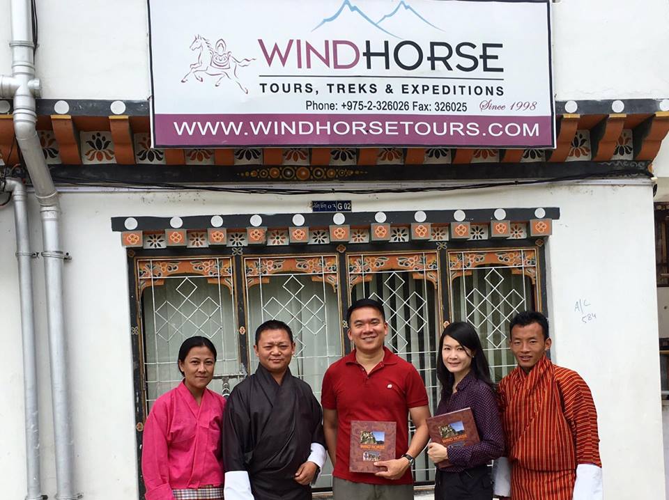 Window to Bhutan For Andrew and Celia