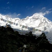 Cho Oyu mountain from Gokyo Ri Windhorse Tours