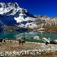 Gokyo 3rd lake Gokyo village Windhorse Tours