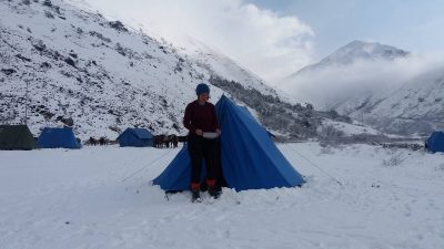 Snow Leopard Trek, April, 2017.