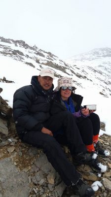 Snow Leopard Trek, April, 2017.