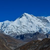 D6.10 Cho Oyu mountain taken from Gokyo valley which is the 6th highest mountain in the world Windhorse Tours