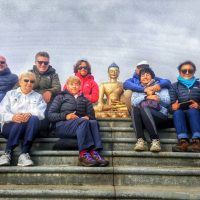 Bindu & Group  Bhutan Tour