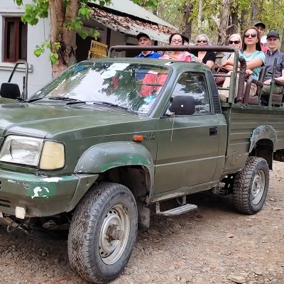 Jeep Safari with our guests Windhorse Tours