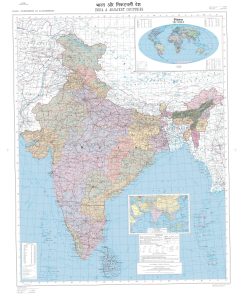 4 Essential Maps of India for Travelers 3 Windhorse Tours India and Adjacent Countries Map