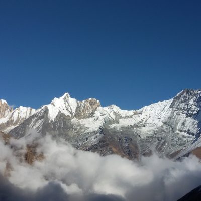 fish tail Gandharva peak and annapurna iii fromABC Windhorse Tours