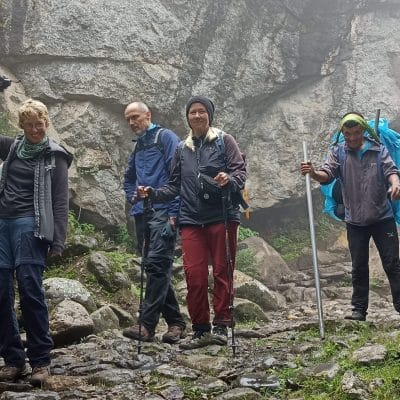towards surke from lukla min Windhorse Tours