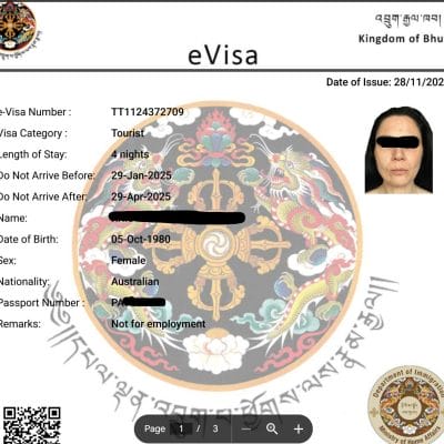 Bhutan Visa