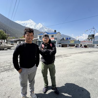 At Jomsom lower Mustang Windhorse Tours