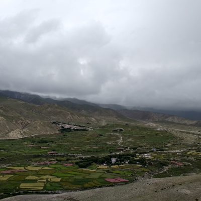 Lo manthang at a distance Windhorse Tours