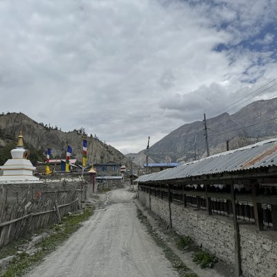 Mani along the way Windhorse Tours