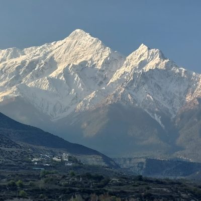 Mt Nilgiri from Thini village Windhorse Tours