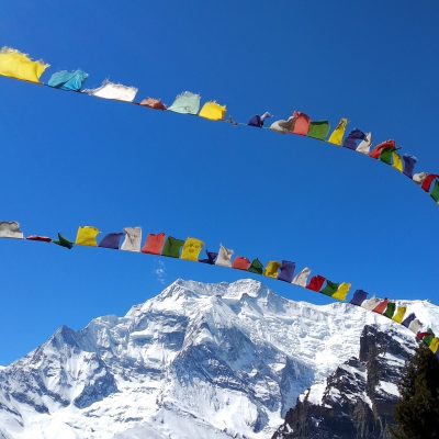 Prayer with Annapurna Windhorse Tours