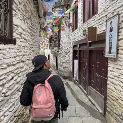 Walking through the streets of Marpha Windhorse Tours