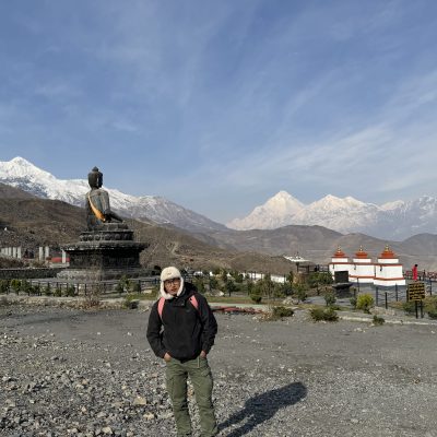 at Muktinath lower Mustang Windhorse Tours
