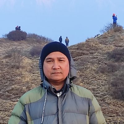 At the background Windhorse Tours