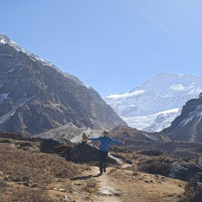 On the way to Kambachen Windhorse Tours